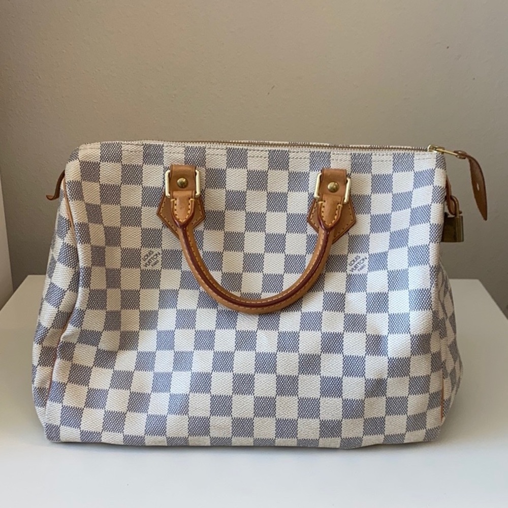 Louis Vuitton Speedy 30 Damier Azur - Picture 2 of 16